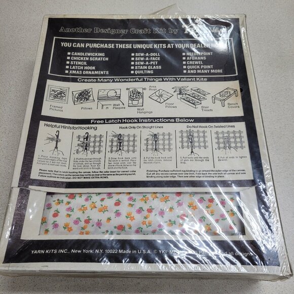 Vintage Soft Sculpture Animal Kit ZOOGLE BABY LION KIT YKI Valiant Craft 1982 - Picture 2 of 5